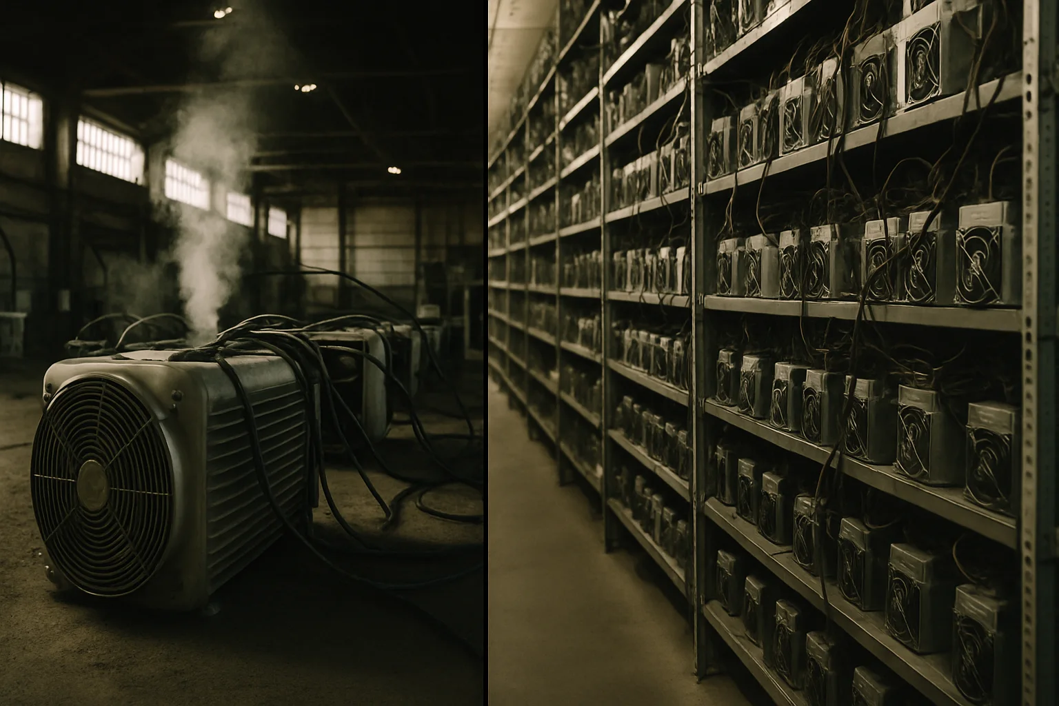 Proof-of-Work vs. Cloud Mining: Der Unterschied